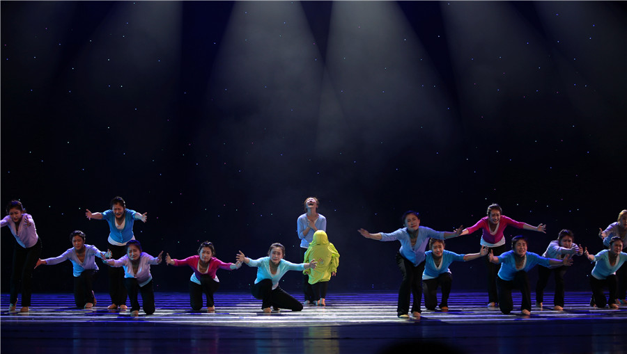 公司参加山东省舞蹈优秀作品展演